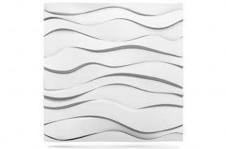 MyWall 3D EPS obklad Wave - biely