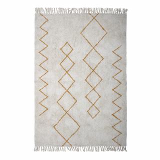 Bavlnený koberec Yellow Rug 200 x 140 cm