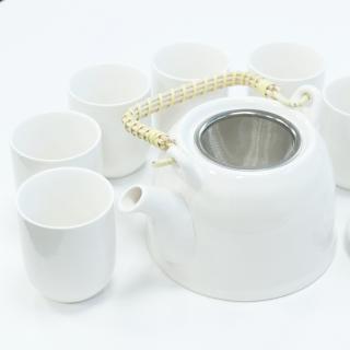 Bylinná čajová súprava - Biela
