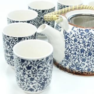 Bylinná čajová súprava - Modré Listy