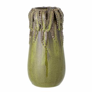 Dekoratívna váza - zelená
