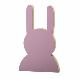 Detská dekorácia zajac - ružová