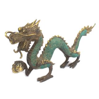 Fengshui - stredný drak s loptou