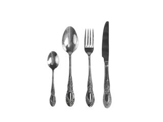 Kovová príborová sada so vzorom - Cutlery decor set