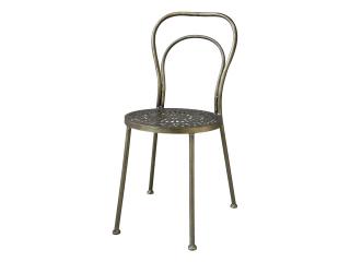 Kovová stolička so vzorom - Arras