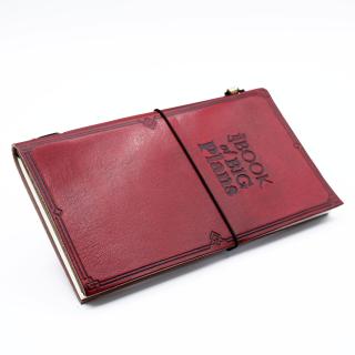 Kožený zápisník - Malá kniha s veľkými plánmi