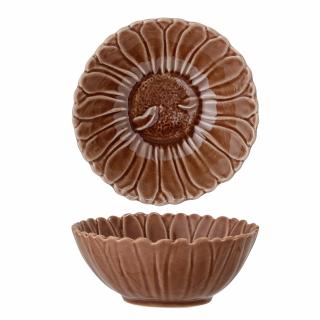 Miska hnedá keramická - kvet - Savanna Bowl