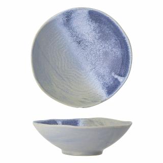 Miska servírovacia keramická - modrá - Aura serving bowl blue