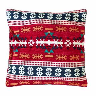 Obliečka na vankúš kilim - Červená