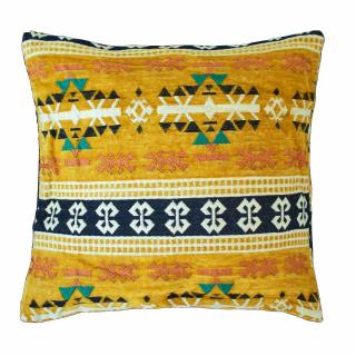 Obliečka na vankúš kilim - Žltá