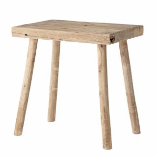 Odkladací stolík z recyklovaného dreva - Bellis Stool