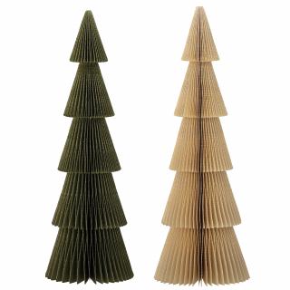 Papierové stromčeky - Milan Deco Tree - SET 2ks