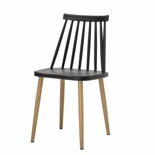 Stolička záhradná plastová - Bajo Chair Black