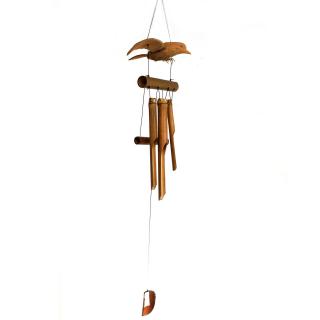 Vonkajšia dekorácia - Kokosová zvonkohra zvieratá (4 viarianty) Zviera: Drozd