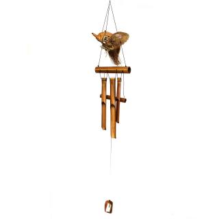 Vonkajšia dekorácia - Kokosová zvonkohra zvieratá (4 viarianty) Zviera: Sova