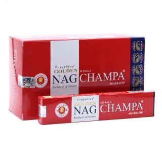 Vonné tyčinky Golden Nag - Champa