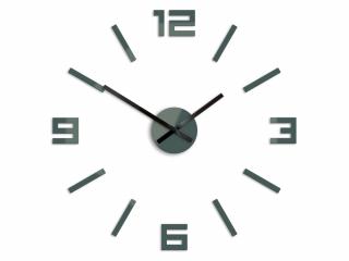 Moderné nástenné hodiny ARABIC GRAY HMCNH056-gray (nalepovacie hodiny na stenu)