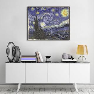 Obraz na plátne Vincent van Gogh - Hviezdna noc (reprodukcie obrazov)
