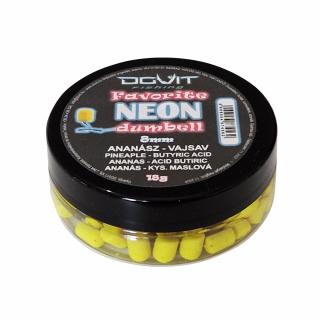 Dovit Favorite Dumbell Neon 8mm variant: Ananás-Kys. Maslová