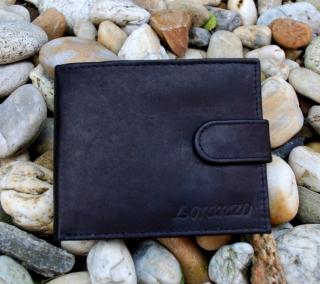 Čierna peňaženka pánska koža matná pracka