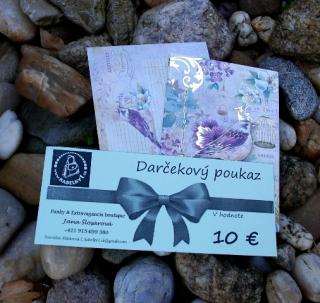 Darčeková poukážka 10,00 €