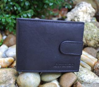 Pánska čierna peňaženka z kože LORANZO