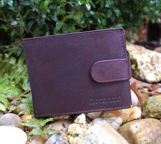 Pánska hnedá peňaženka z kože LORANZO