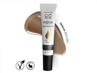 Infinity Aqua Drops hybridná tekutá farba na obočie 15 ml Barva: Selene (Blond)