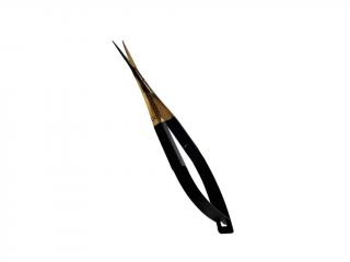 Infinity Gold Spring Scissors pružinové nožnice na zastrihovanie obočia