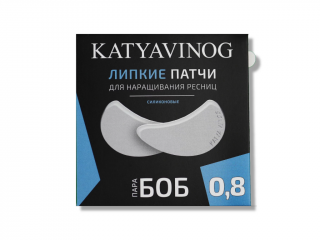 Katya Vinog BOB silikónové podložky pod oči biele 1 pár Velikost: 0.8