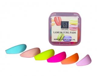 Lami Lashes M Curl makrónky – sada natáčok na lash lifting (6 párov) Barva: Různobarevná sada