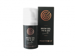 Maxymova Brow Gél Fix & Go – gél s keratínom na styling obočia vo fľaštičke Objem: 5 ml
