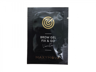 Maxymova Brow Gél Fix & Go gél s keratínom na styling obočia – vrecko 1 ks (1,5 ml)
