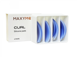 Maxymova CURL sada modrých natáčok na lash lifting – 4 páry