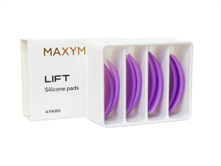 Maxymova LIFT sada fialových natáčok na lash lifting – 4 páry