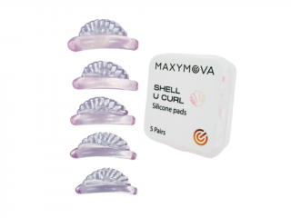 Maxymova SHELL U-CURL ultra lepivé natáčky na lash lifting – 5 párov
