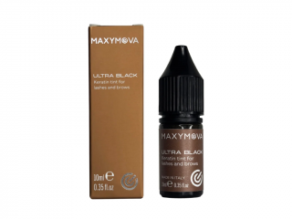 Maxymova Ultra Black Keratín Tint – ultra čierna farba na riasy a obočie s keratínom