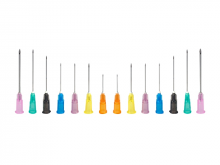 Medoject ihly 5 ks Typ: 1,2×40 mm – růžové