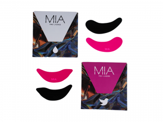 Mia Pre Lashes BIRD SHAPE silikónové podložky pod oči 2 páry