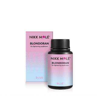 Nikk Mole Blondoran Blue zosvetľovací prášok na obočie 20 g
