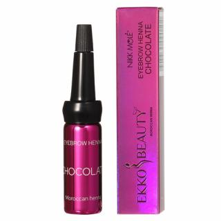 Nikk Mole EKKOBEAUTY henna na obočie 5 ml Barva: Chocolate