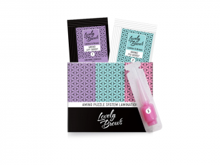 Nikk Mole Lovely Brows MINI Amino Puzzle – testovacia sada na lamináciu