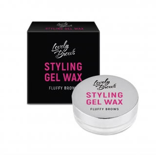 Nikk Mole Lovely Brows Styling Gél Wax Fluffy Brows fixačný gél-vosk na obočie 15 g