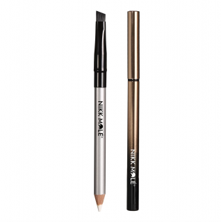 Nikk Mole Pencil Brow Paste – pasta na obočie v ceruzke Barva: Bílá