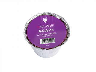 Nikk Mole tvrdý vosk v tégliku na obočie a tvár 100 g Typ: Grapes (hroznové víno)