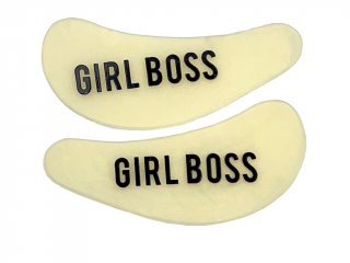 SC znovu použiteľné silikónové podložky pod oči 1 pár Typ: Bílé GIRL BOSS