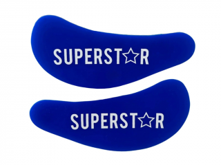 SC znovu použiteľné silikónové podložky pod oči 1 pár Typ: Tmavě modré SUPERSTAR