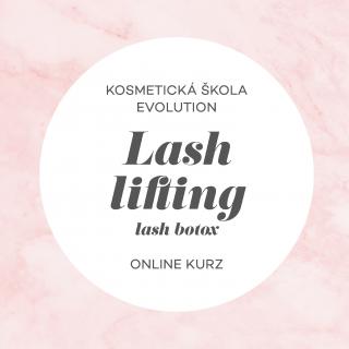 ZÁZNAM Online kurzu Lash Lifting & Lash Botox pre začiatočníkov