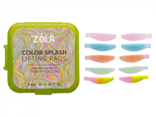ZOLA Color Splash - natáčky na lash lifting 5 párov