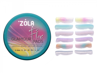 ZOLA Glamour Flex – natáčky na lash lifting 6 párov
